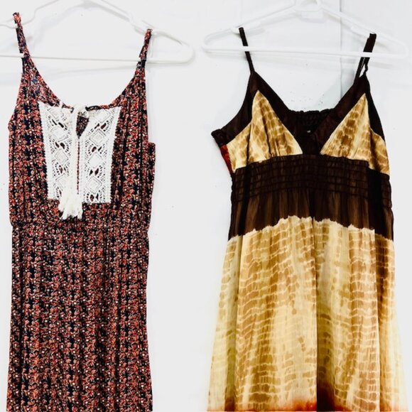 Lot of 2  Summer Dresses: Pink Collection M & Mint Of Blush S Strapless    (#4) - Picture 2 of 12